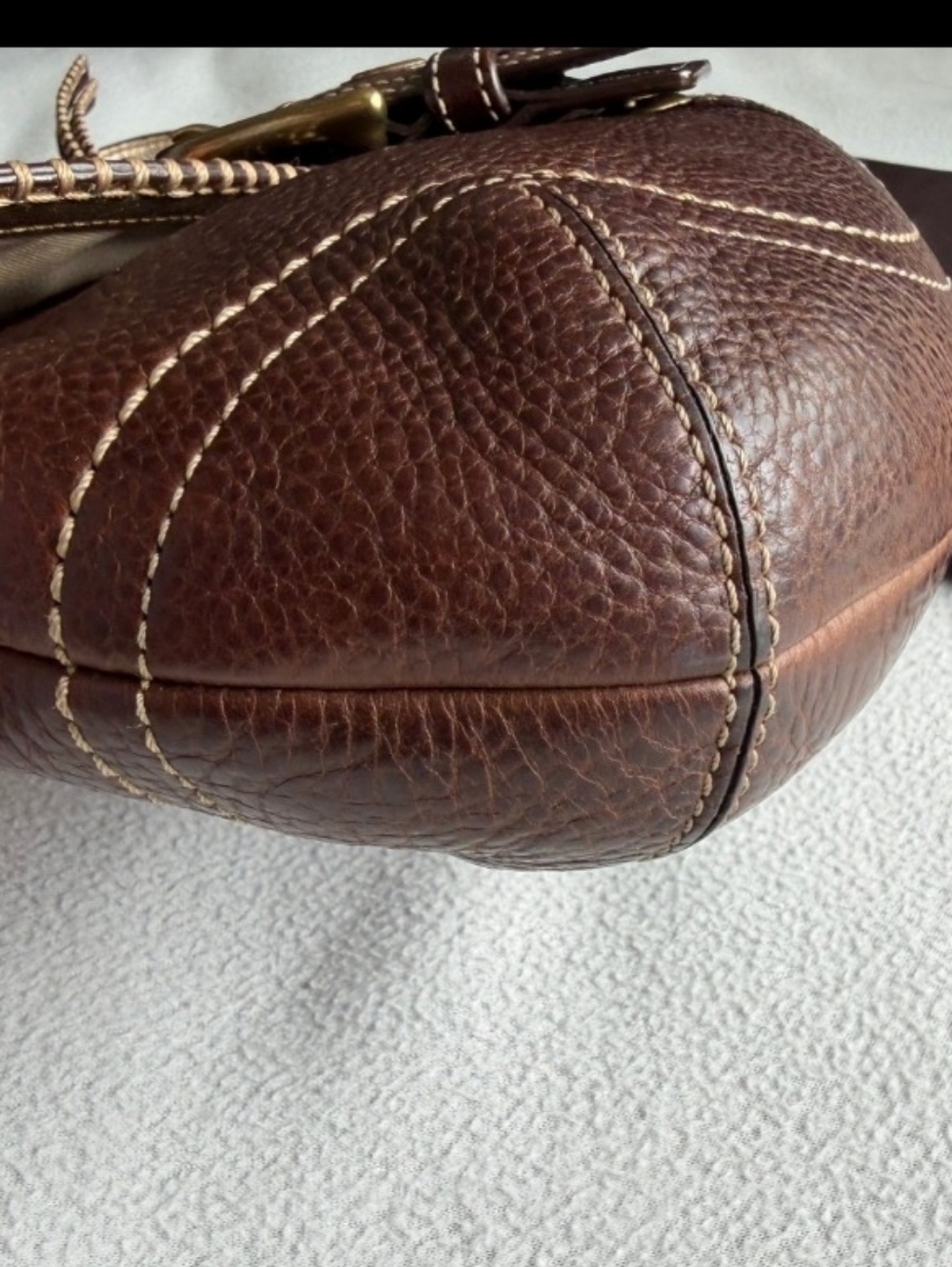 Rare And Unique Coach Soho Bag 100% Leather - Picture 8 of 10